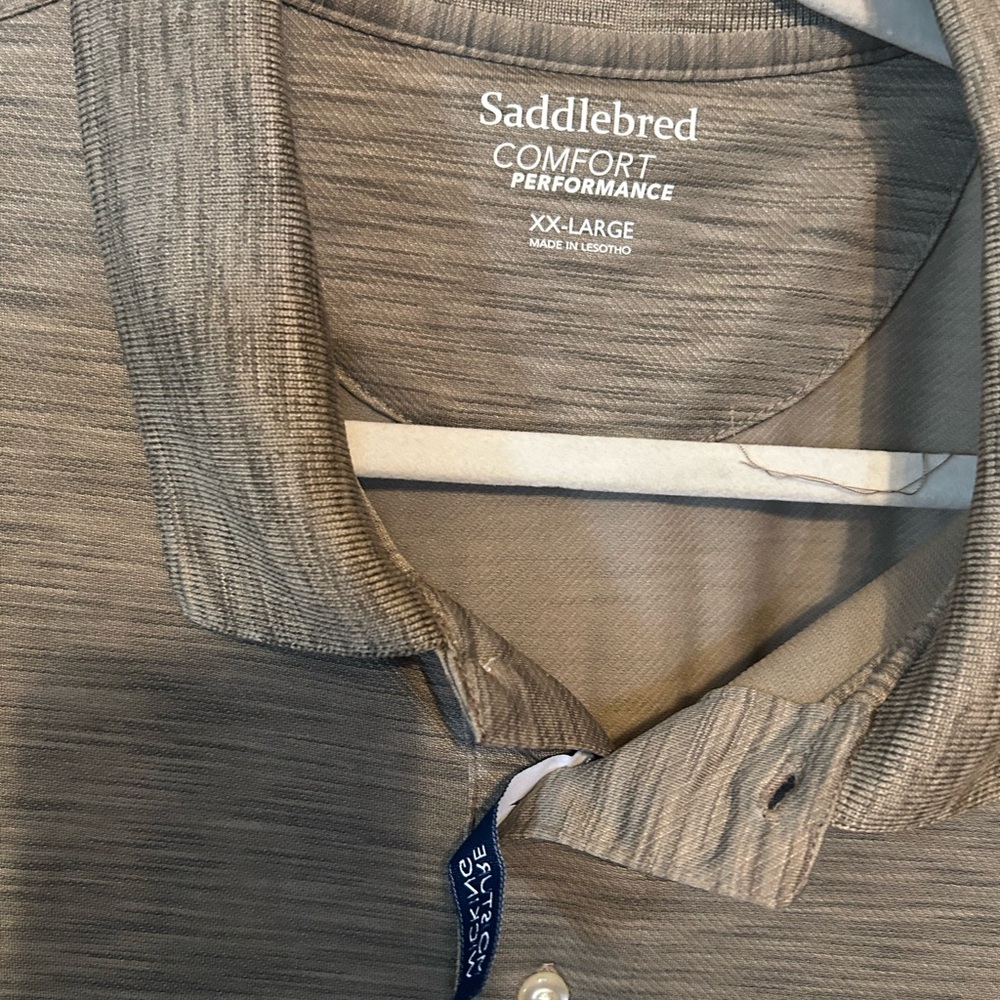 Saddlebred Roasted cashew Performance Shirt
